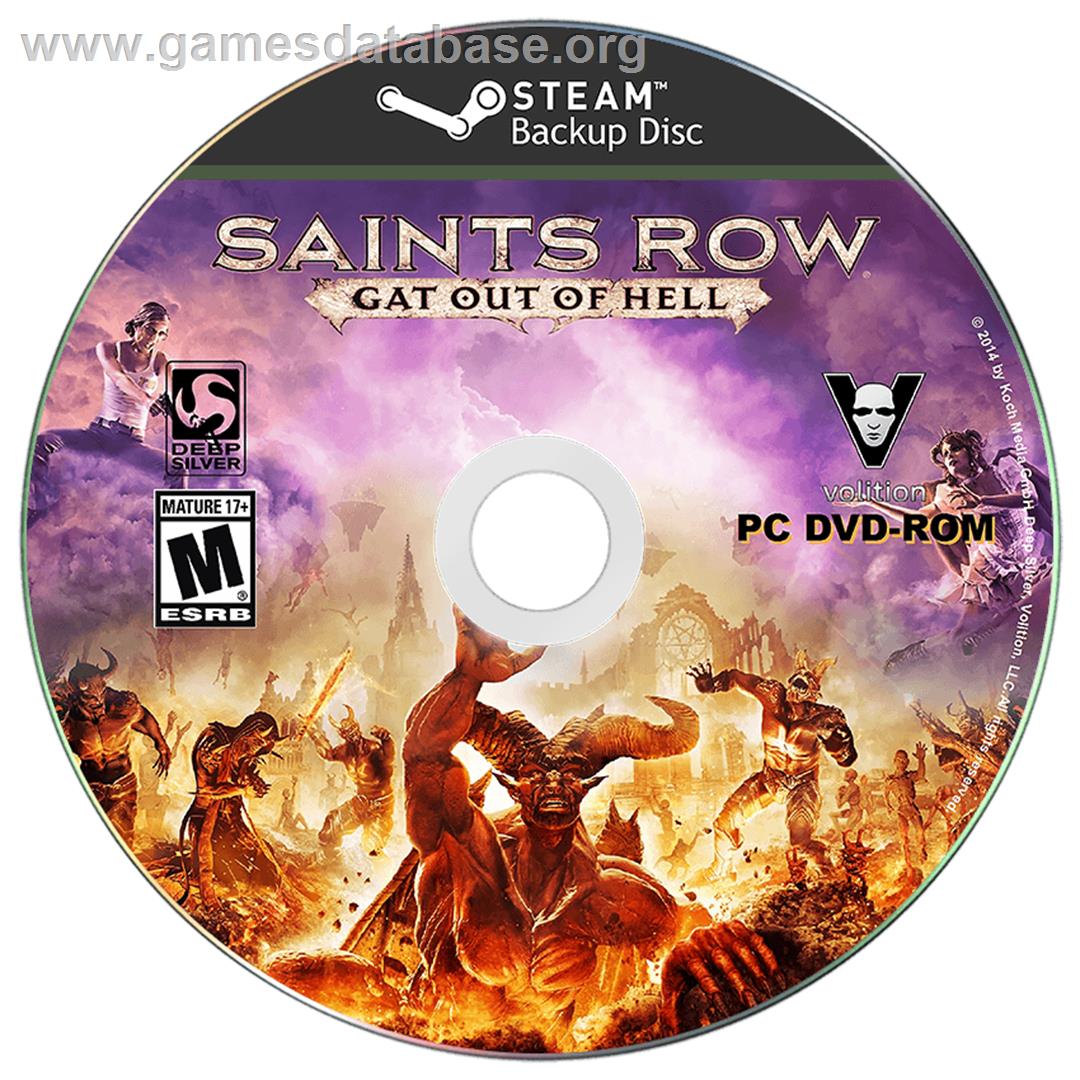 Saints Row - Gat Out of Hell - Microsoft Windows - Artwork - Cartridge
