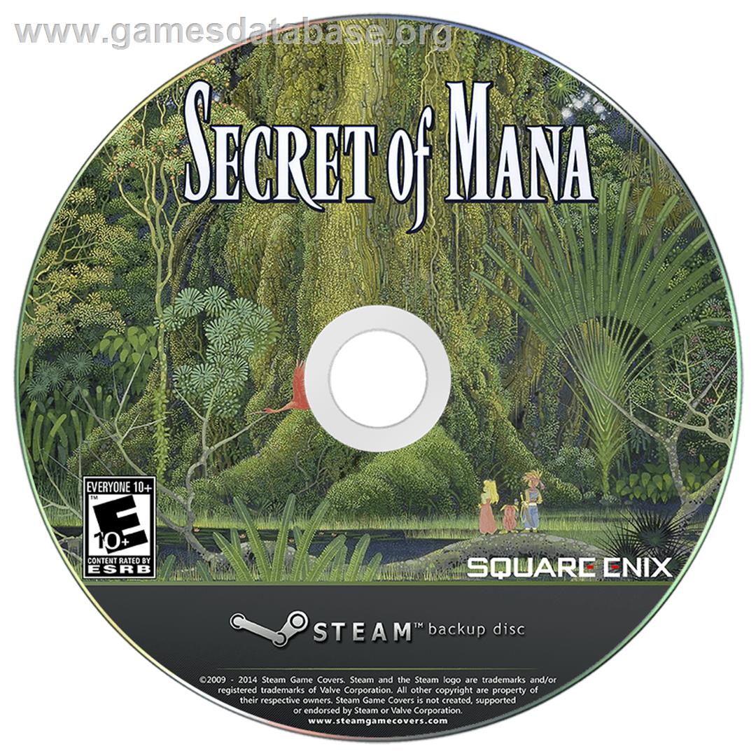 Secret of Mana - Microsoft Windows - Artwork - Cartridge