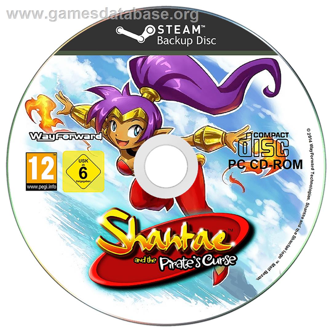 Shantae and the Pirate's Curse - Microsoft Windows - Artwork - Cartridge