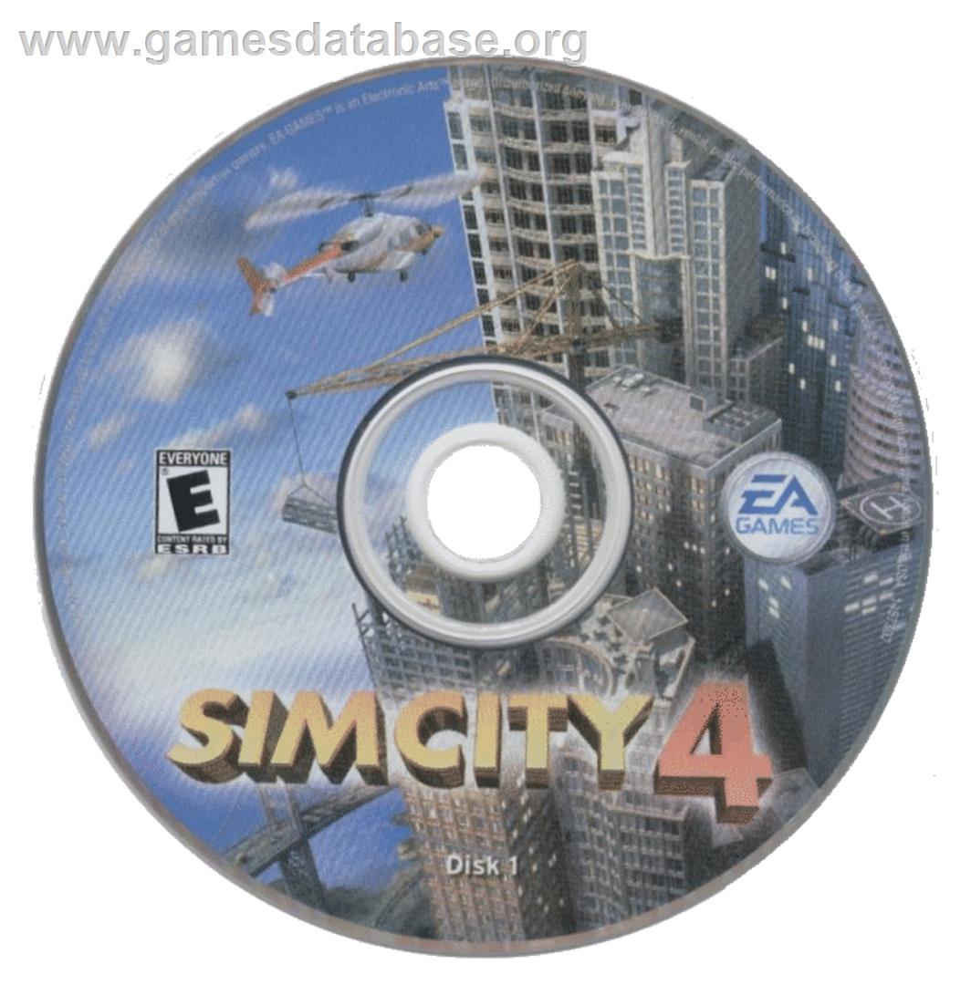 SimCity 4 - Microsoft Windows - Artwork - Cartridge