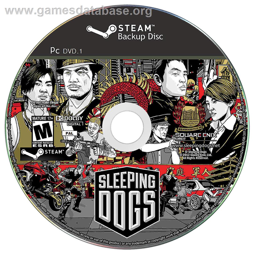 Sleeping Dogs - Microsoft Windows - Artwork - Cartridge