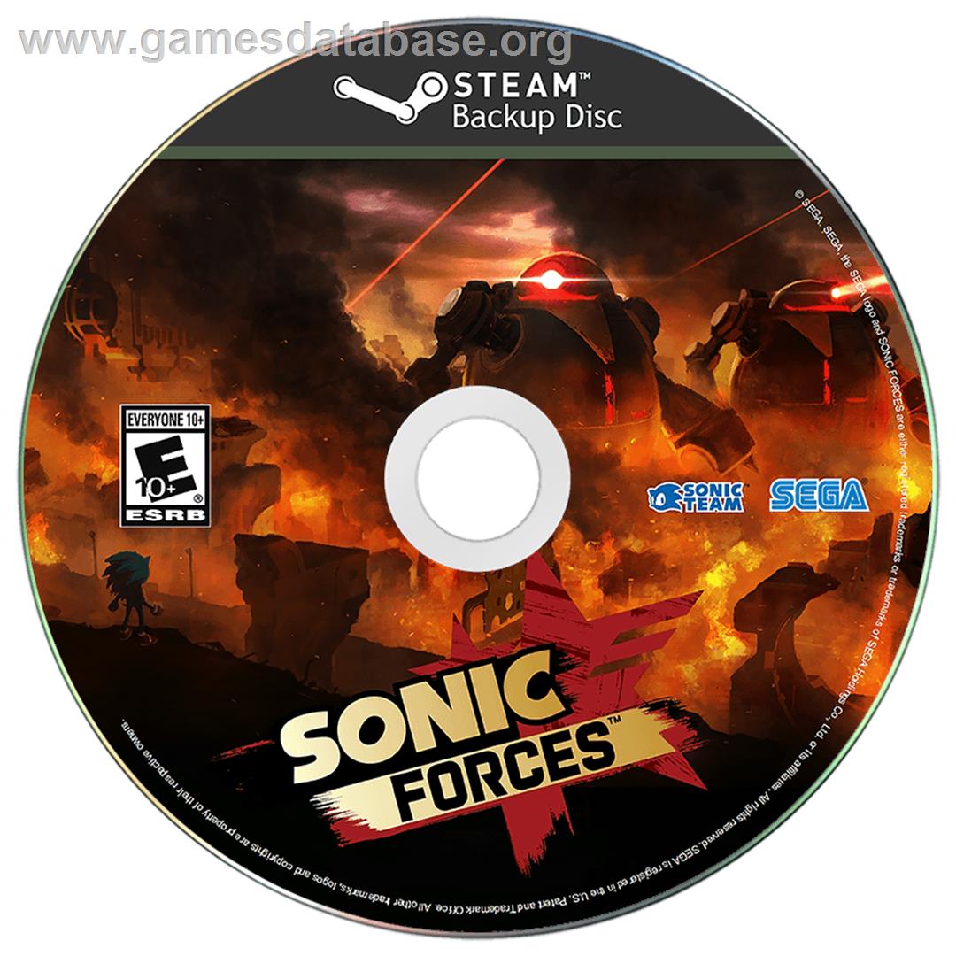 Sonic Forces - Microsoft Windows - Artwork - Cartridge
