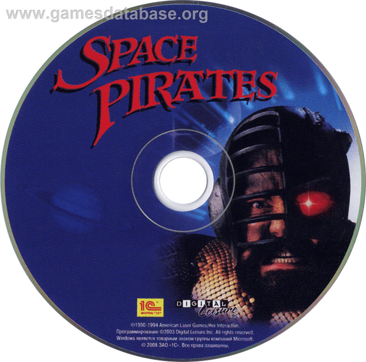 Space Pirates - Microsoft Windows - Artwork - Cartridge