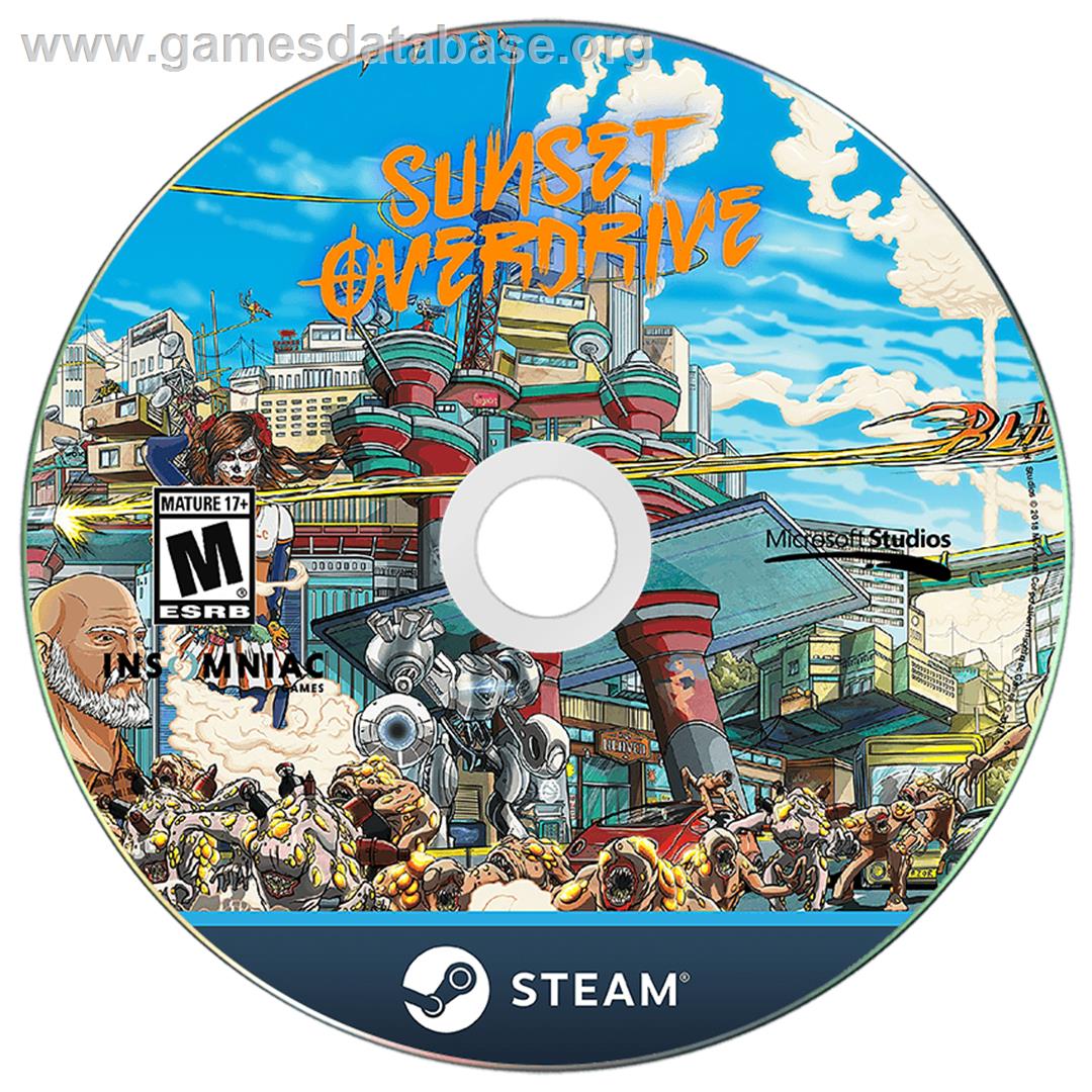 Sunset Overdrive - Microsoft Windows - Artwork - Cartridge