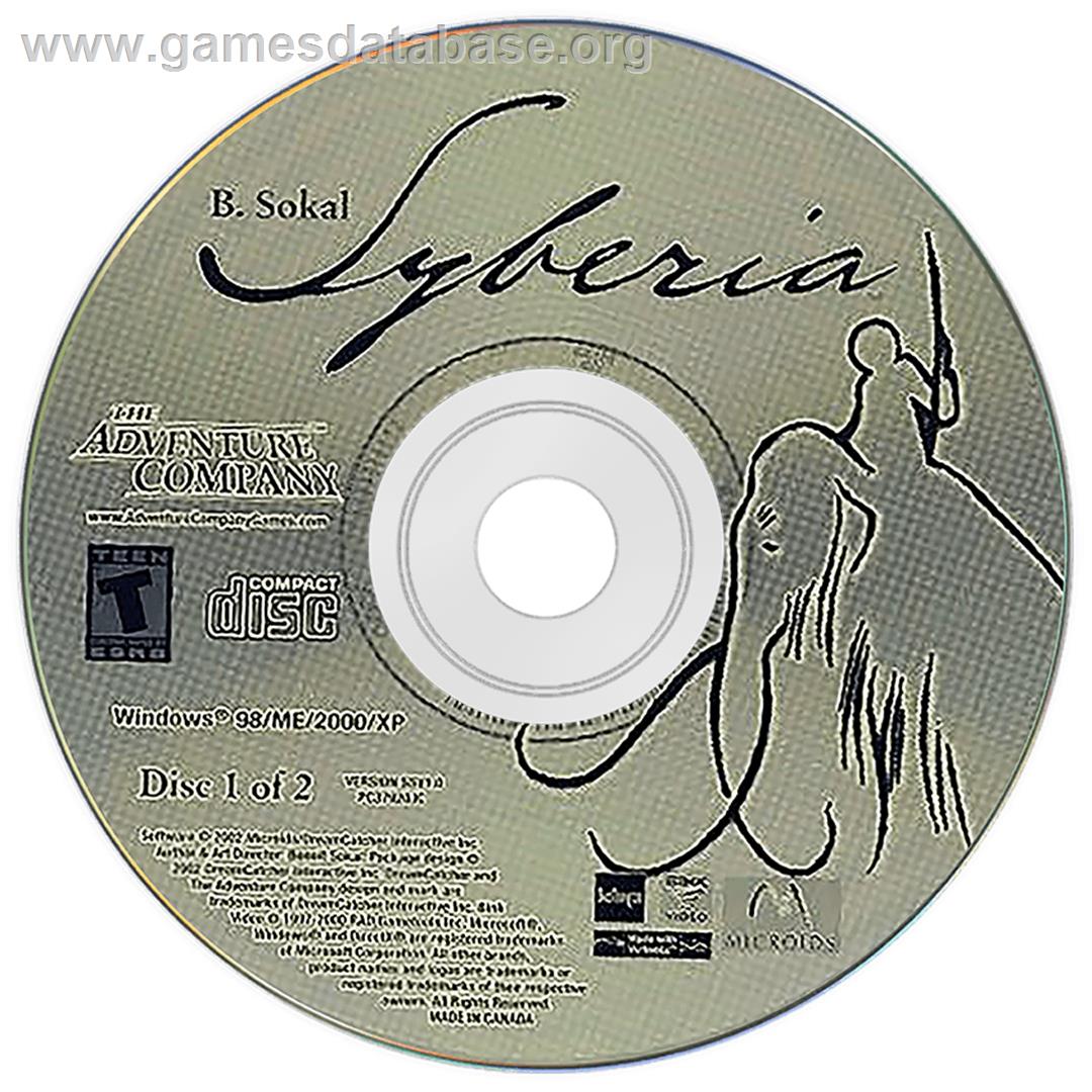 Syberia - Microsoft Windows - Artwork - Cartridge