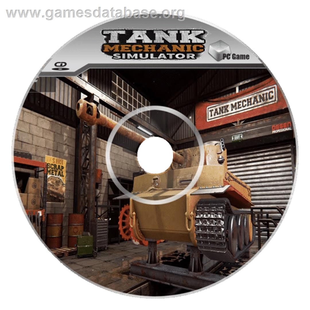 Tank Mechanic Simulator - Microsoft Windows - Artwork - Cartridge
