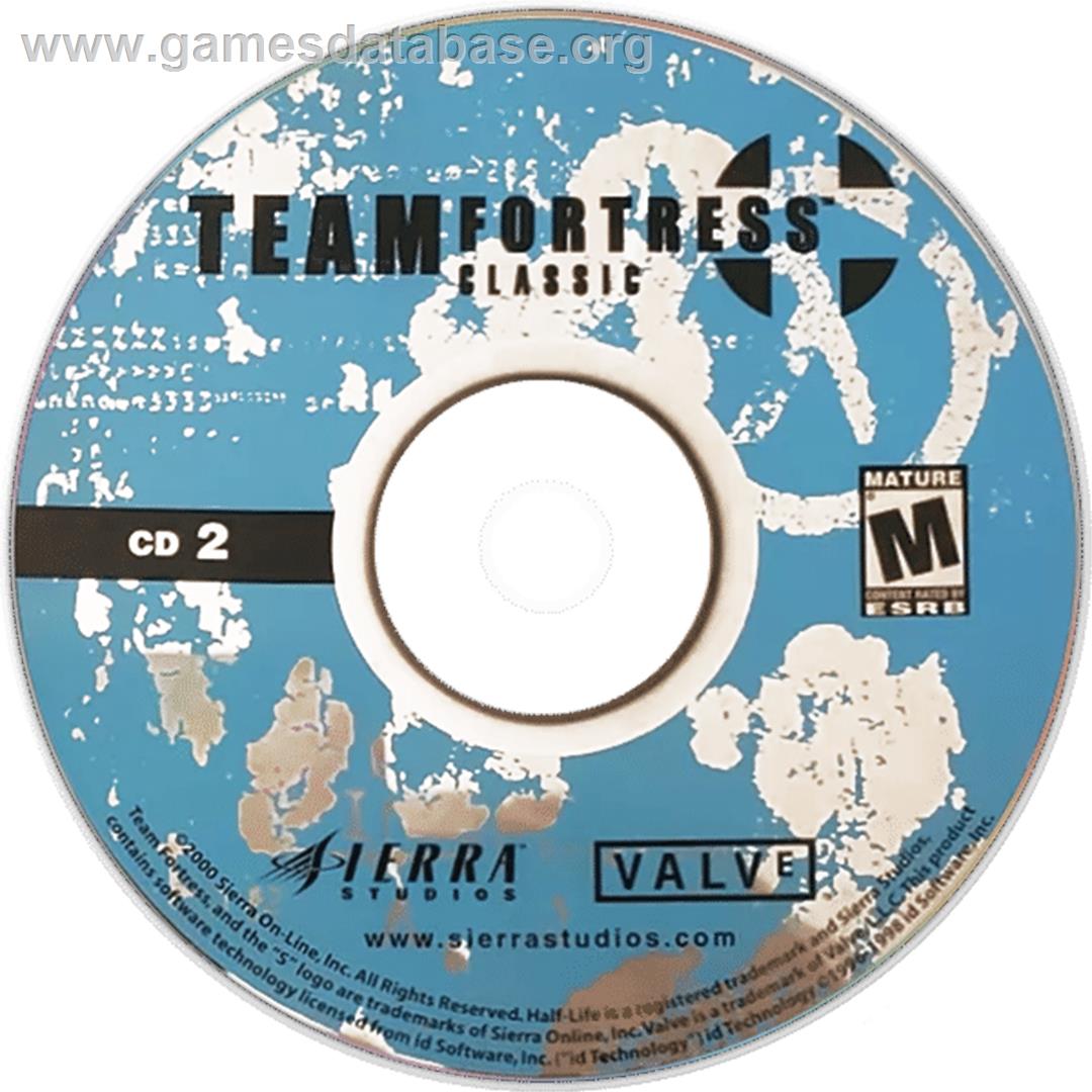 Team Fortress Classic - Microsoft Windows - Artwork - Cartridge