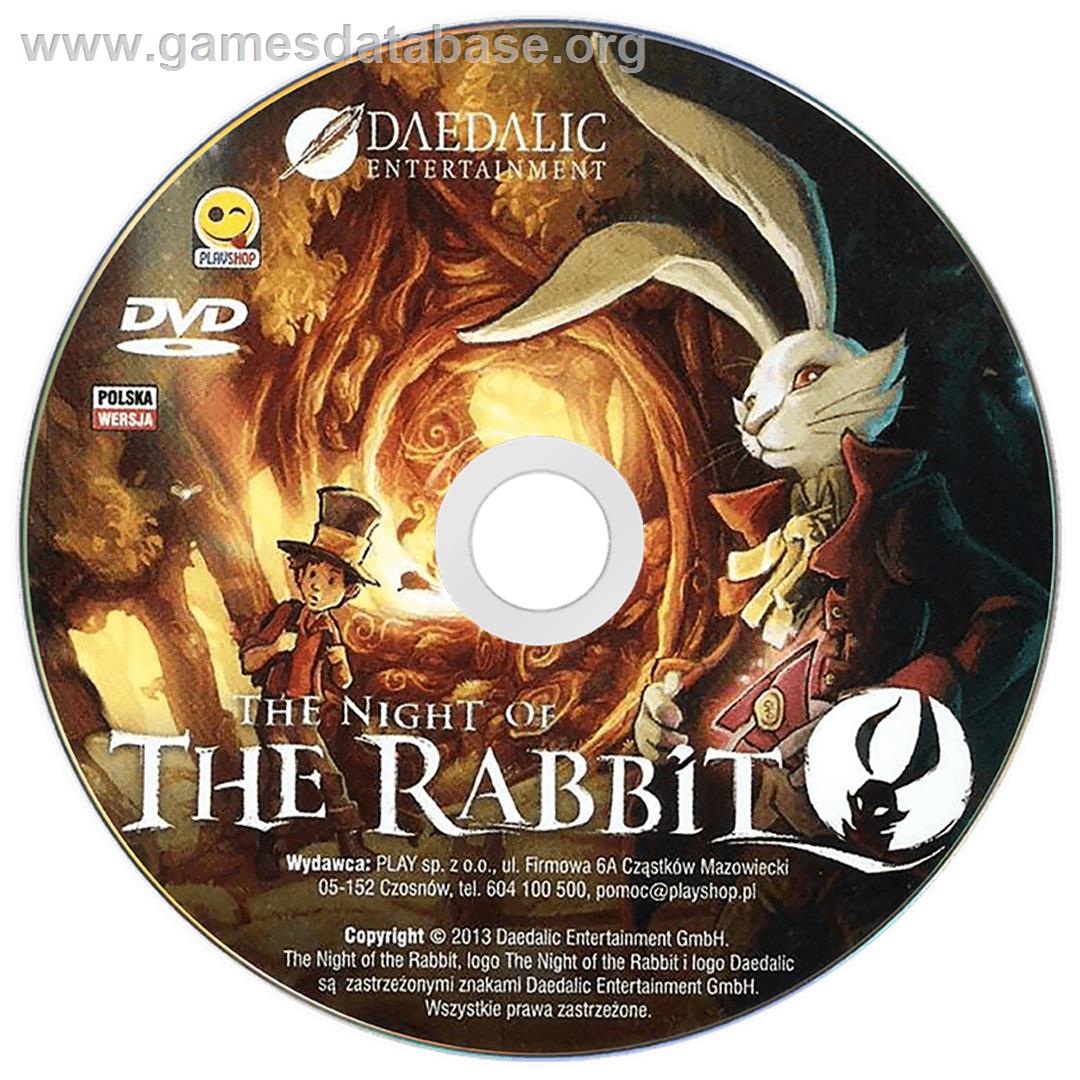 The Night of the Rabbit - Microsoft Windows - Artwork - Cartridge
