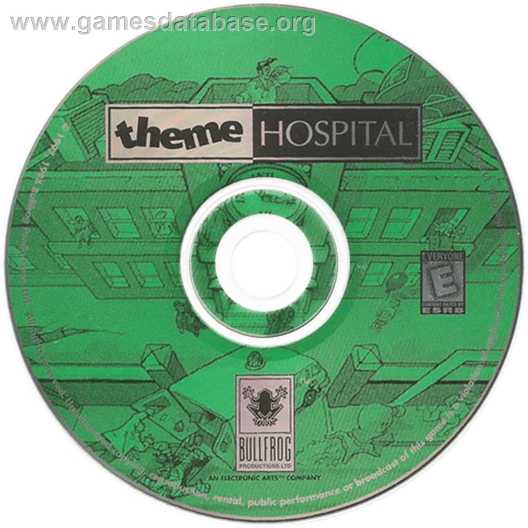 Theme Hospital - Microsoft Windows - Artwork - Cartridge