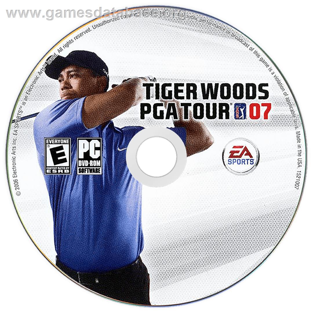Tiger Woods PGA Tour 07 - Microsoft Windows - Artwork - Cartridge