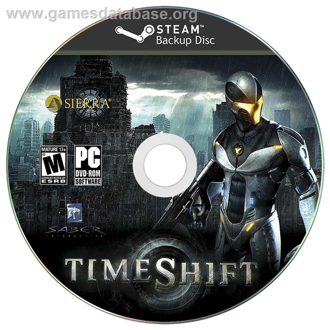 TimeShift - Microsoft Windows - Artwork - Cartridge