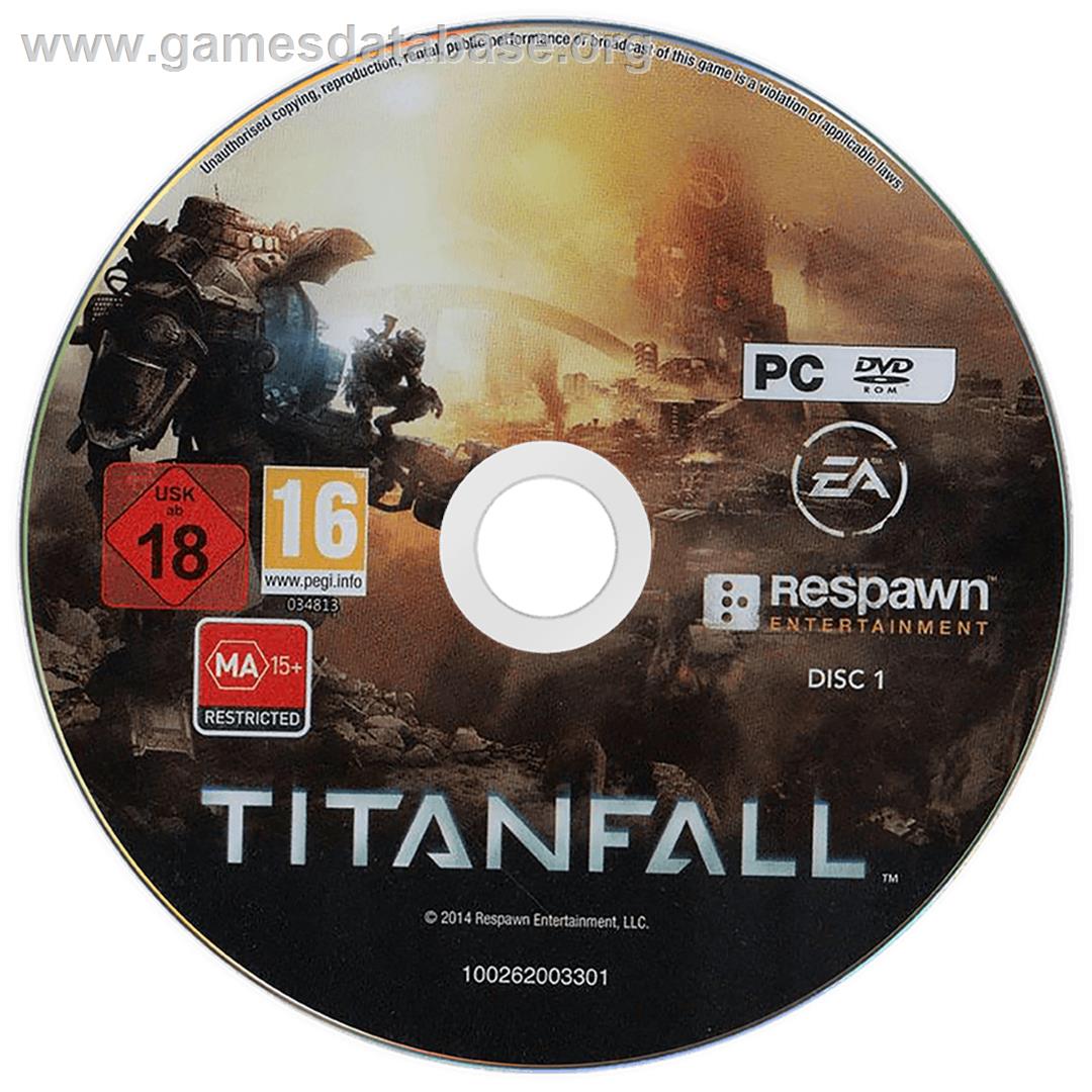Titanfall - Microsoft Windows - Artwork - Cartridge