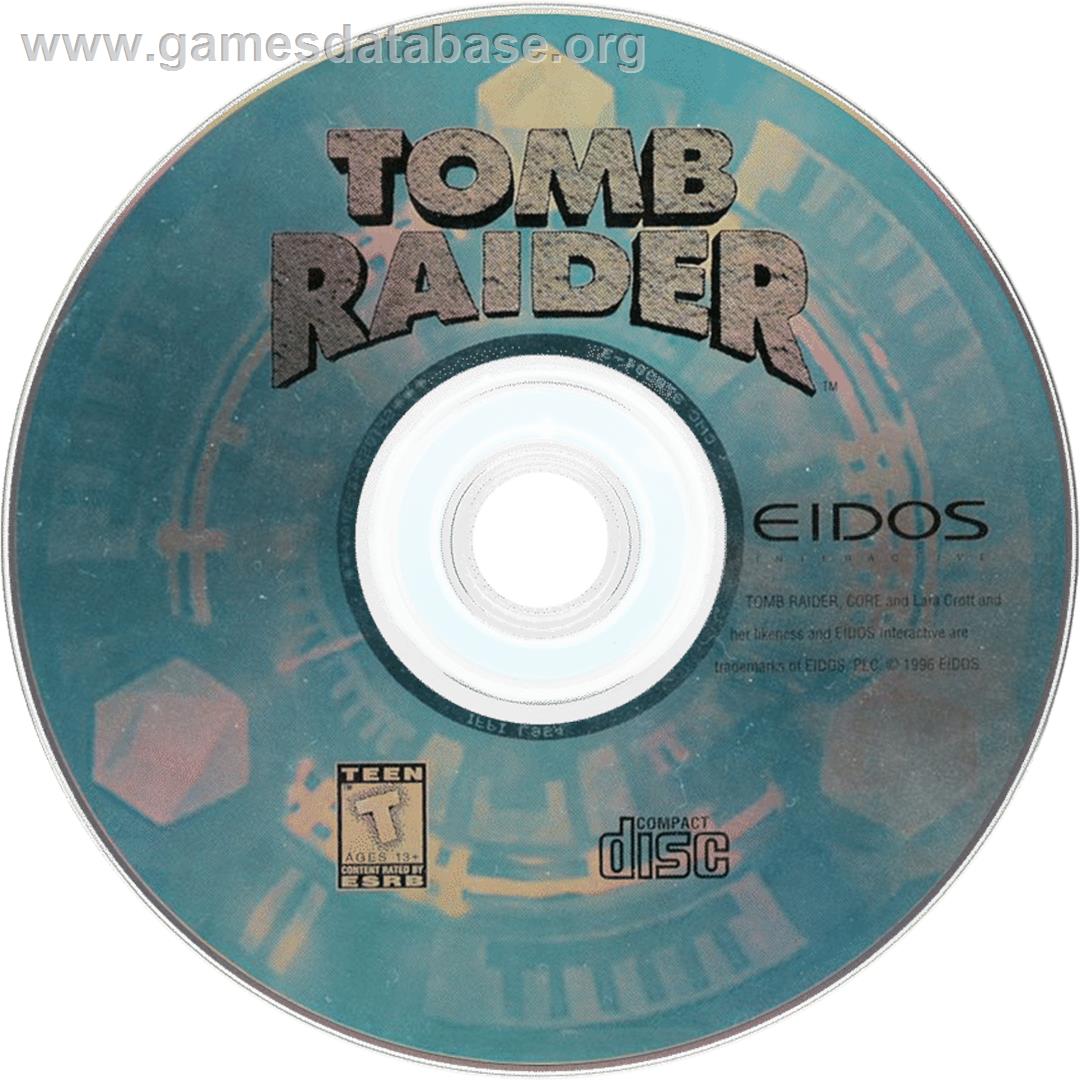 Tomb Raider - Microsoft Windows - Artwork - Cartridge