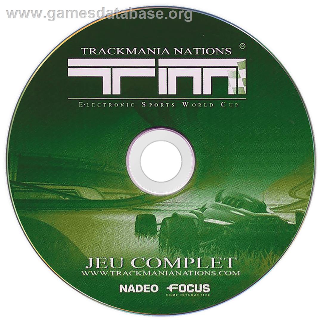 TrackMania Nations ESWC - Microsoft Windows - Artwork - Cartridge