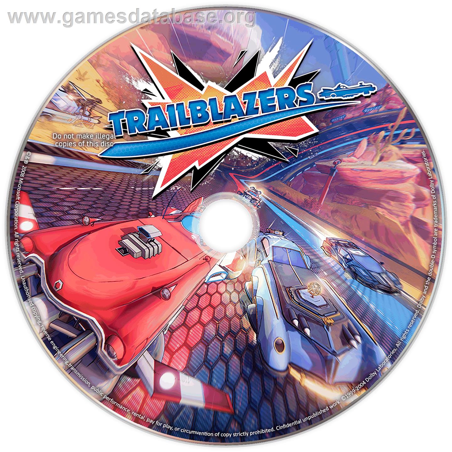 Trailblazers - Microsoft Windows - Artwork - Cartridge