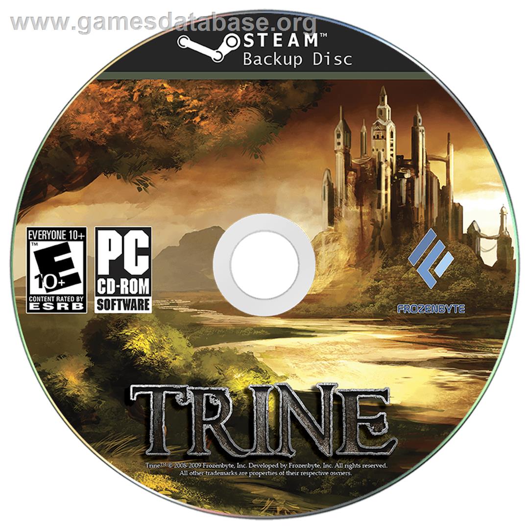 Trine - Microsoft Windows - Artwork - Cartridge