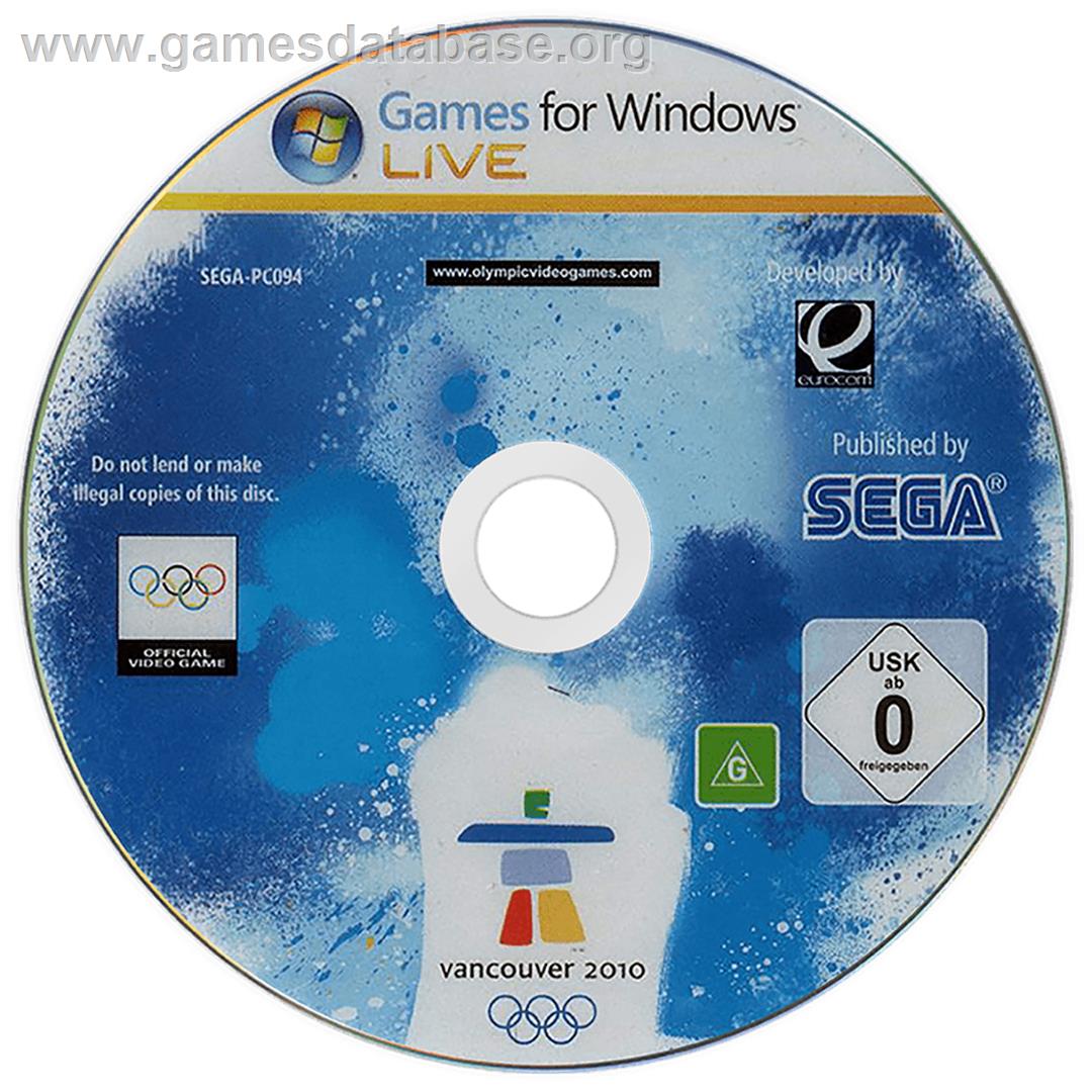 Vancouver 2010 - Microsoft Windows - Artwork - Cartridge