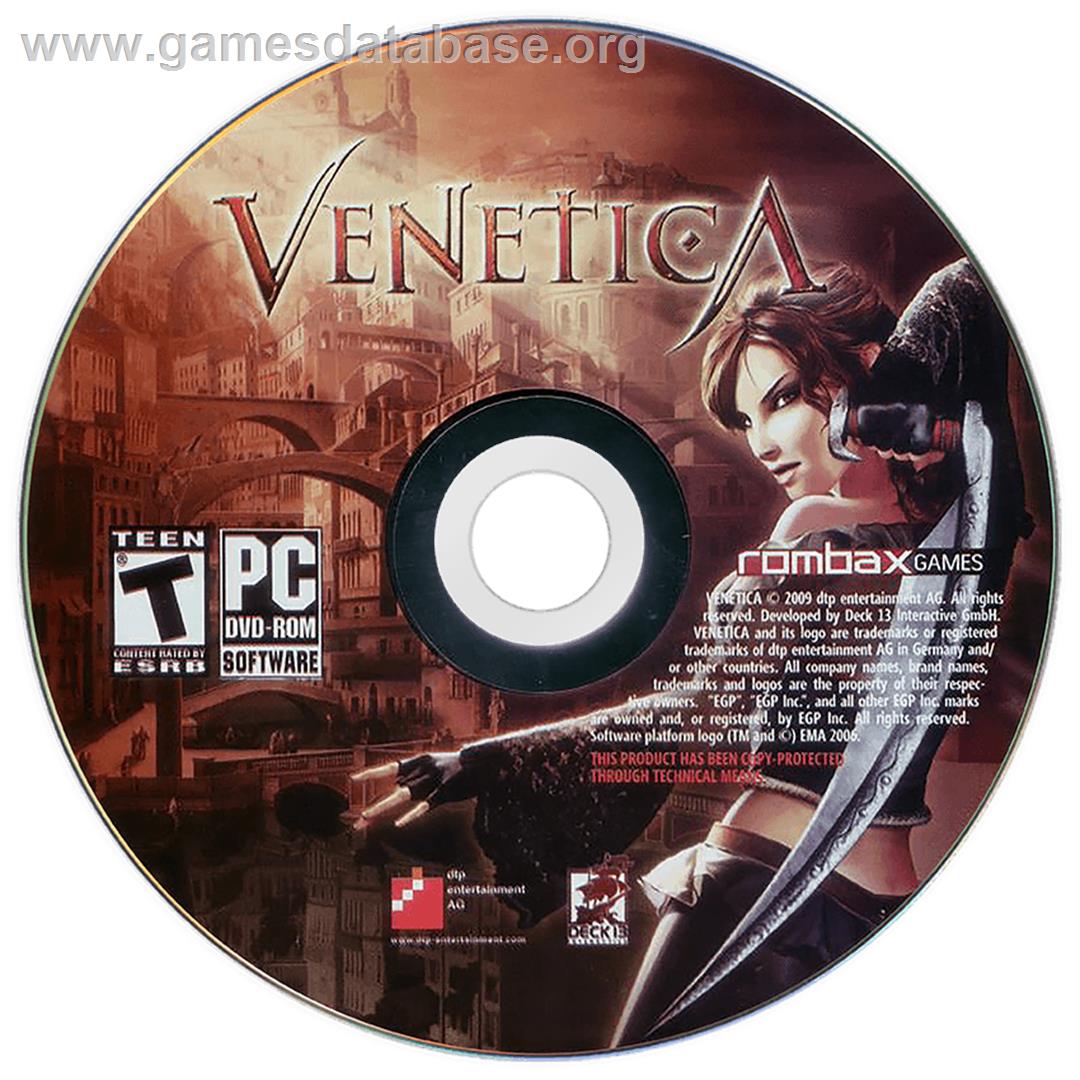 Venetica - Microsoft Windows - Artwork - Cartridge