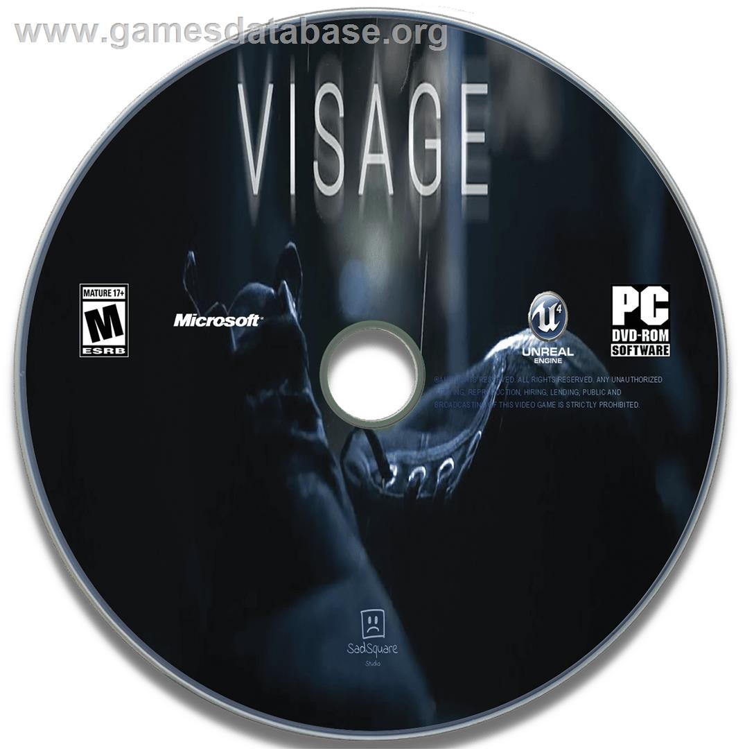 Visage - Microsoft Windows - Artwork - Cartridge