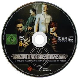 Artwork on the Disc for Alternativa on the Microsoft Windows.