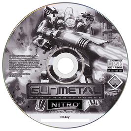 Artwork on the Disc for Gun Metal on the Microsoft Windows.