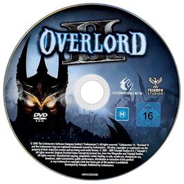Artwork on the Disc for Overlord II on the Microsoft Windows.