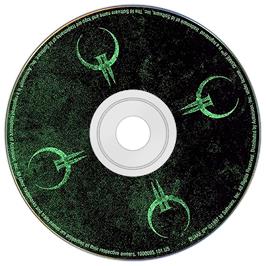 Artwork on the Disc for Quake II on the Microsoft Windows.