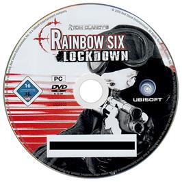 Artwork on the Disc for Tom Clancy's Rainbow Six - Lockdown on the Microsoft Windows.