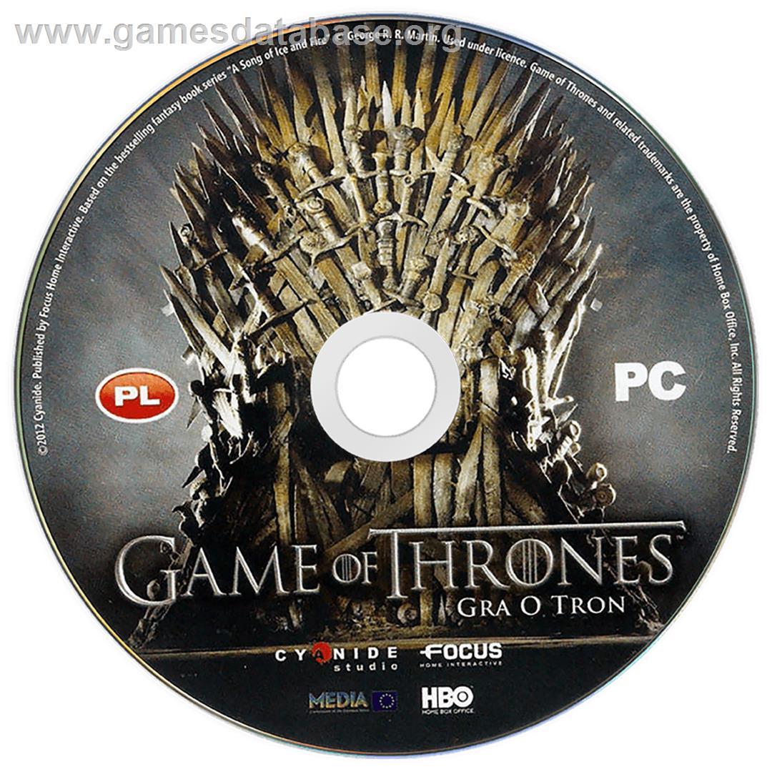 Game of Thrones - Microsoft Windows - Artwork - Disc