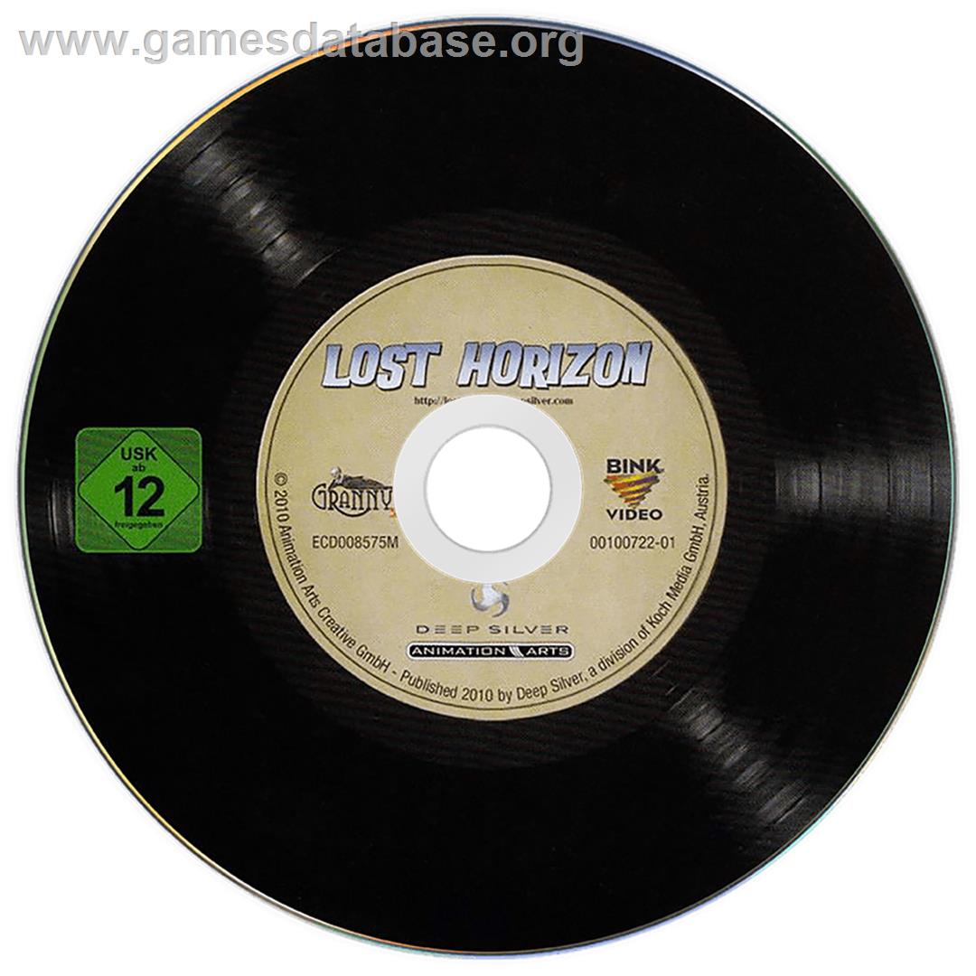 Lost Horizon - Microsoft Windows - Artwork - Disc