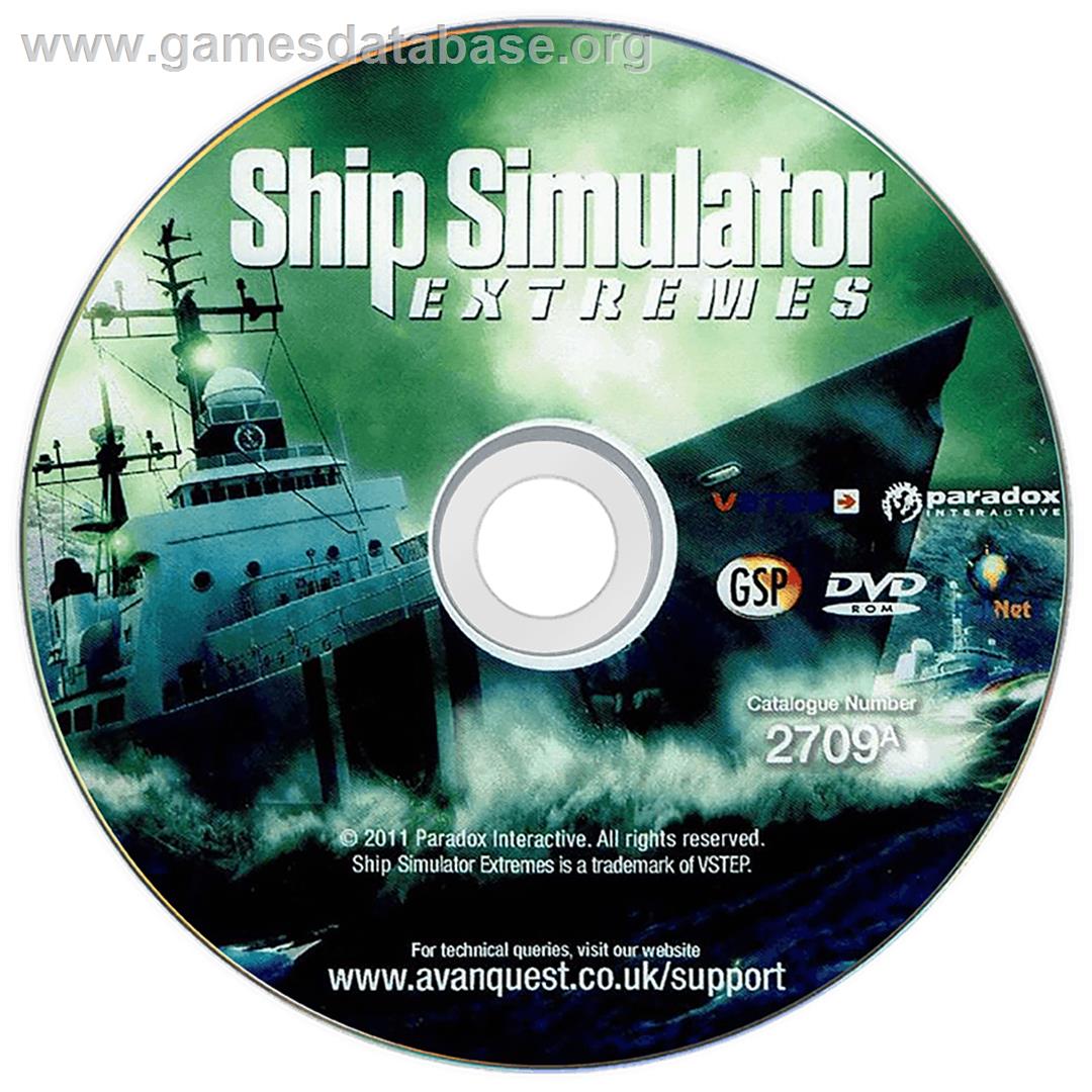 Ship Simulator Extremes - Microsoft Windows - Artwork - Disc