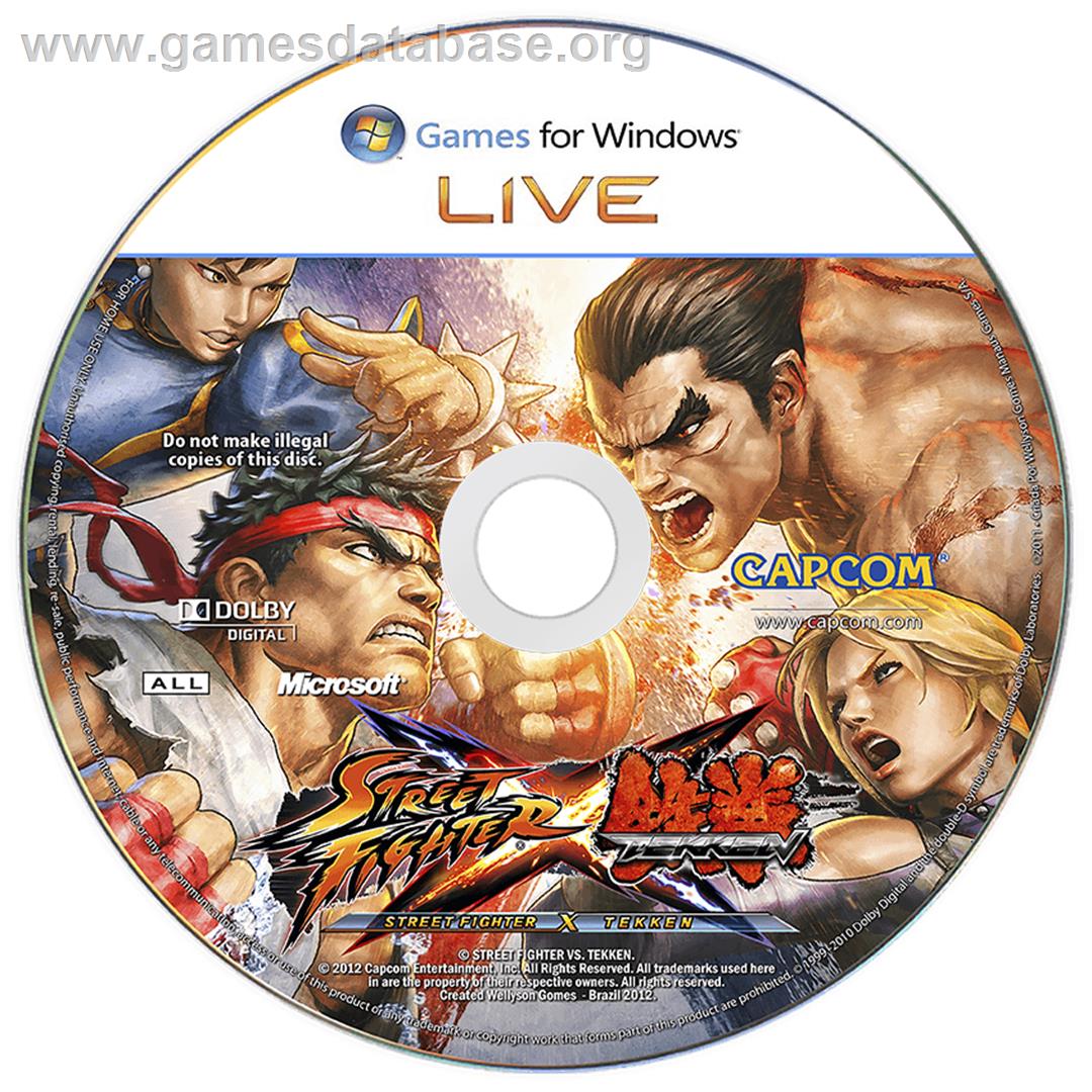 Street Fighter X Tekken - Microsoft Windows - Artwork - Disc