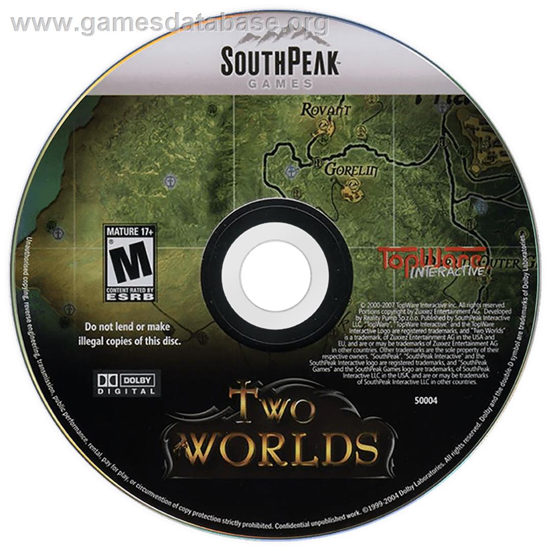 Two Worlds - Microsoft Windows - Artwork - Disc