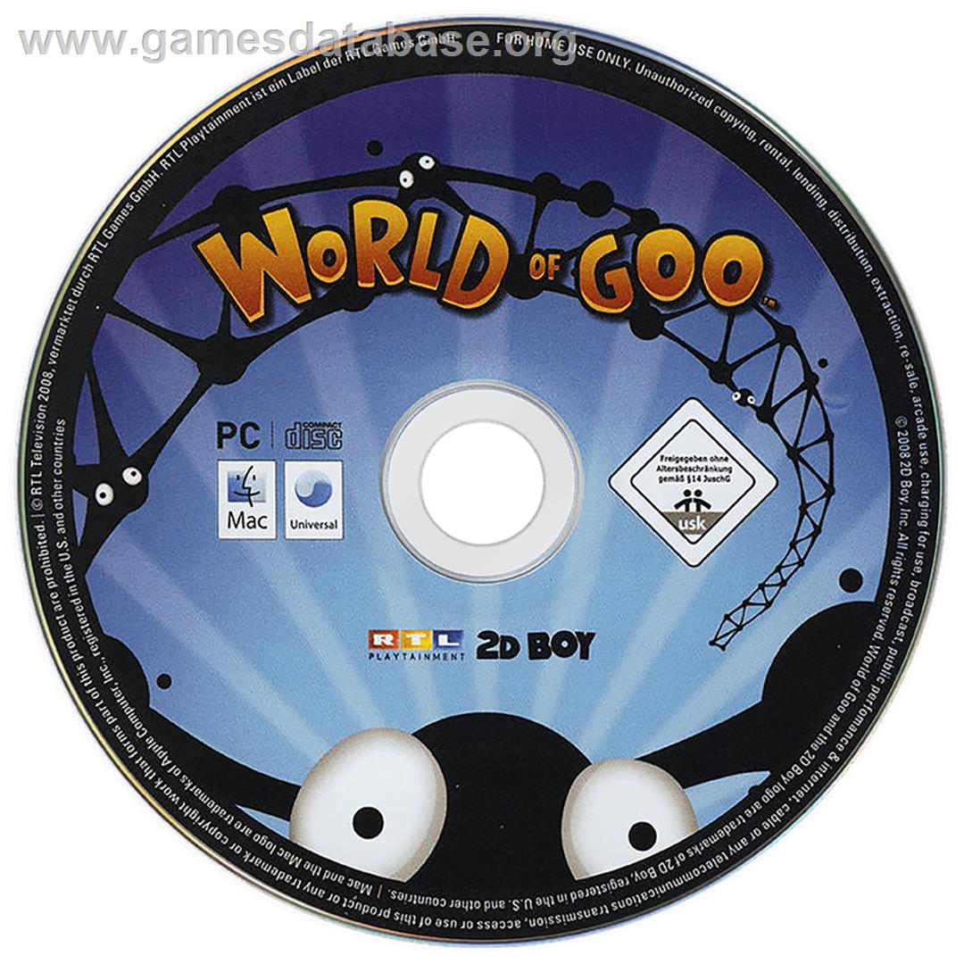 World of Goo - Microsoft Windows - Artwork - Disc
