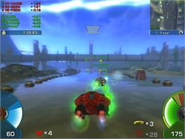 In game image of A.I.M. Racing on the Microsoft Windows.