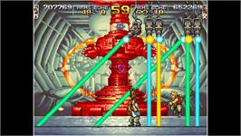 In game image of Aca Neogeo Metal Slug 4 on the Microsoft Windows.