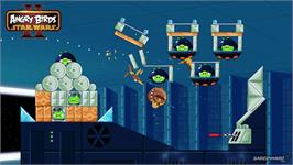 In game image of Angry Birds - Star Wars II on the Microsoft Windows.