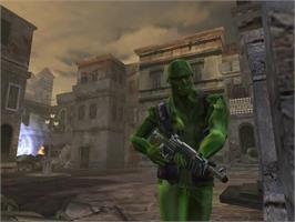 In game image of Army Men - Sarge's War on the Microsoft Windows.