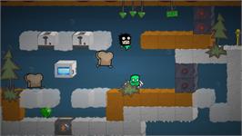 In game image of BattleBlock Theater on the Microsoft Windows.