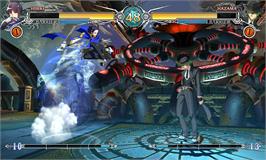 In game image of BlazBlue - Central Fiction on the Microsoft Windows.