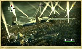 In game image of Blazing Angels 2 - Secret Missions of WWII on the Microsoft Windows.