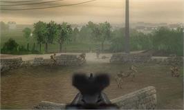 In game image of Brothers in Arms - Road to Hill 30 on the Microsoft Windows.