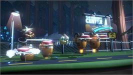 In game image of Bubsy - Paws on Fire! on the Microsoft Windows.
