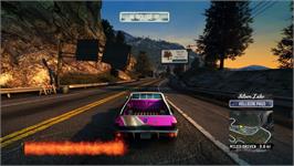 In game image of Burnout - Paradise - Remastered on the Microsoft Windows.