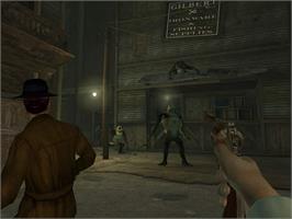 In game image of Call of Cthulhu - Dark Corners of the Earth on the Microsoft Windows.