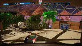 In game image of Chex Quest HD on the Microsoft Windows.