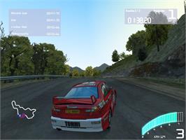 In game image of Colin McRae Rally 2.0 on the Microsoft Windows.