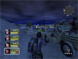 In game image of Conflict - Desert Storm 2 - Back to Baghdad on the Microsoft Windows.