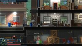 In game image of Door Kickers - Action Squad on the Microsoft Windows.