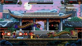 In game image of Huntdown on the Microsoft Windows.